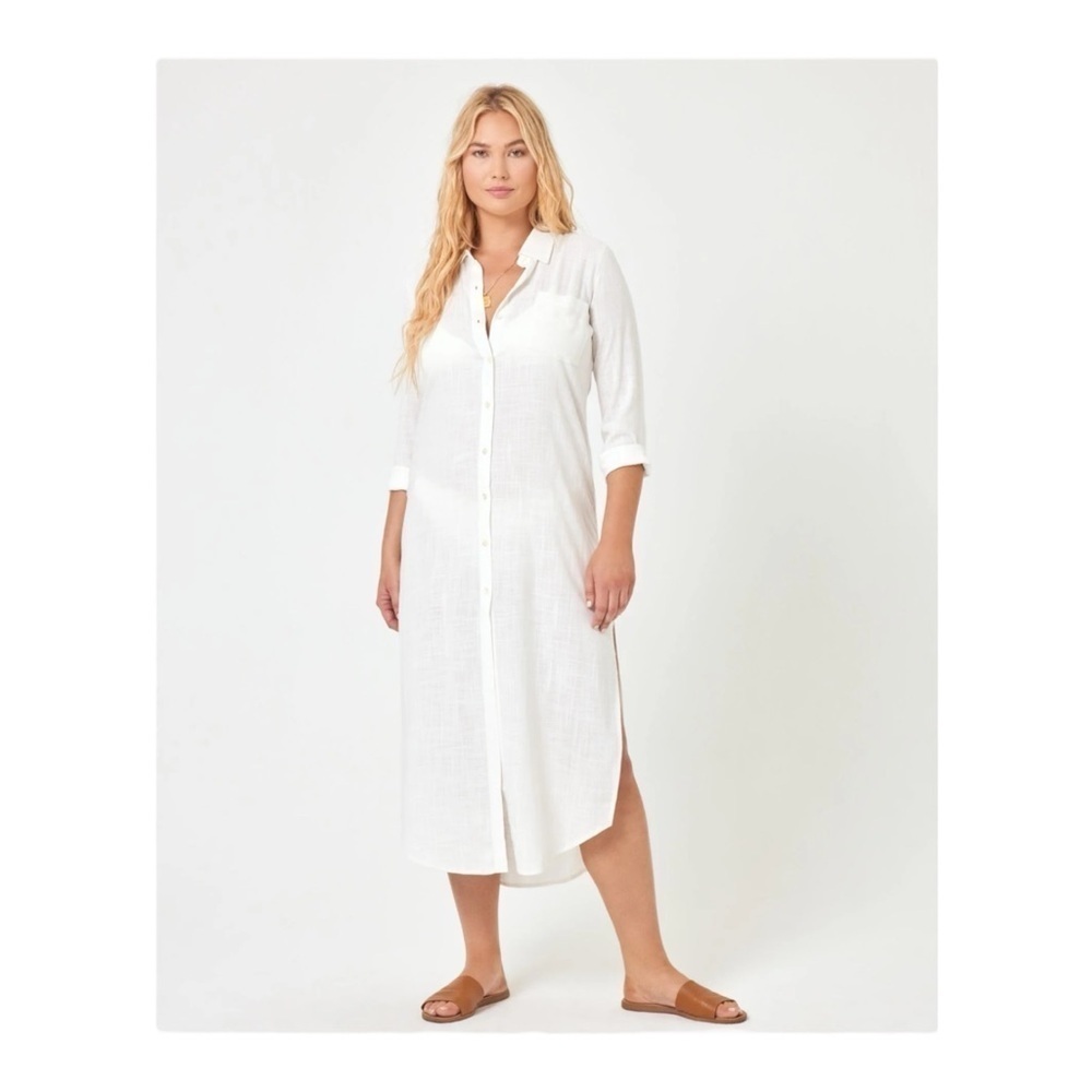 L*Space Presley Dress in Cream NWT
